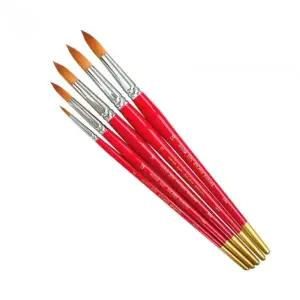 바바라(BABARA) WE82MJ25 수채화붓 30R 5본조 (합성)