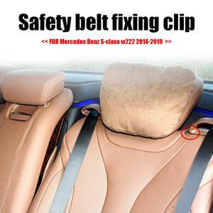 자동차 뒷좌석 벨트 가이드 메르세데스 호환-벤츠 호환 S 클래스 W222 용 케이블 고정 버클 2014-2019  클