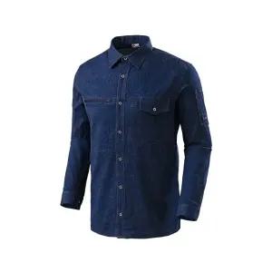 청남방 (TBUC) 블루진 스판셔츠 용접복 TB-19-15J