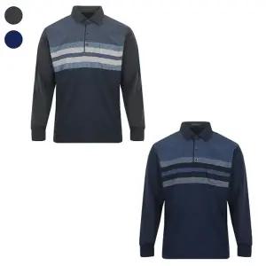 남자 겨울 국내제작 기모 카라티  카라 티셔츠 BGM-L-TS-837