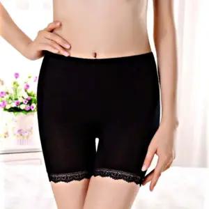 매력적인 레이스 부드러운 착용감 데일리 3부 속바지 여성속바지 치마속바지 기모속바지