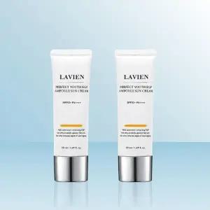 LAVIEN 퍼펙트 유스 EGF 앰플 선크림 50ml x 2개 / iuy
