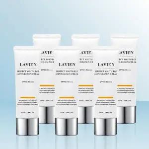 LAVIEN 퍼펙트 유스 EGF 앰플 선크림 50ml x 6개 / iuy