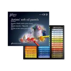 문교 YD62JI19 프리미엄 소프트 오일파스텔 48색 MOPV