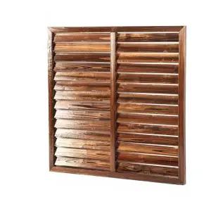 야외 원목 펜스 담장 가림막 마당 담벼락 나무 울타리