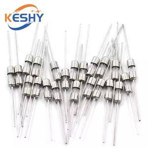 20 개/몫 3.6x10 4x11 유리 퓨즈  느린 블로우 250V 0.5A 1A 2A 3A 3.15A 4A 5A 6.3A 다리 F/T