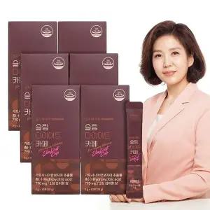 김소형원방 슬림다이어트카페 (3g x 10포) 6박스