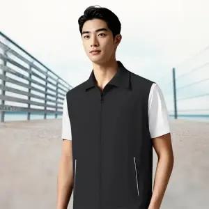 아이스 베스트 조끼 남자니트 남성니트 오버핏니트 라운드니트 데일리니트