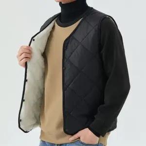 겨울니트 기모 라운드니트 기본니트 오버핏니트 베스트 조끼 브이넥니트 남자