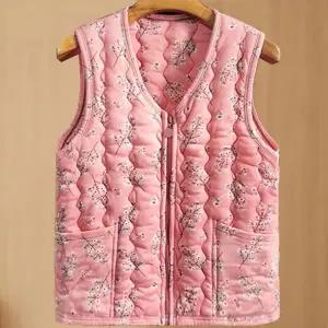 촌캉스 누빔 여성아우터조끼 OSM 1006051 여성패션베스트