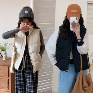 여성베스트 여성니트베스트 여성가을베스트 여성조끼 여성 하이넥 패딩