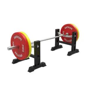 슬링렉 소음방지 헬스장 받침대 거치대 충격흡수 데드리프트 바벨 보조 슬링랙