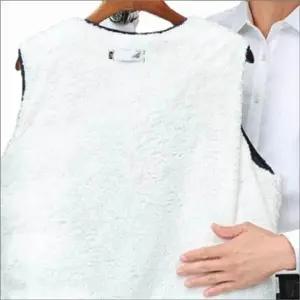 남녀공용 뽀글이 경량패딩 레이어드 안감 인조양털 조끼 퍼 쪼끼