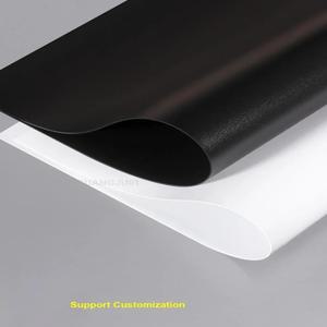 반투명 흰색/검정색 PP 플라스틱 시트 100x200 210x297 200x300 300x400mm 두께 0.3/0.4/0.5/0.6/0.8/1/1.5