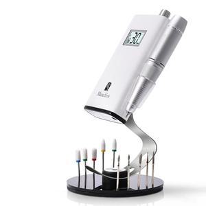 멜로디수지 클립온 네일 드릴 홀더 10 비트 구멍이 있는 릴 베이스 스탠드 특히 SC300F SC320H SC320F SC32