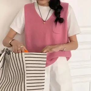 여성패션베스트 여자조끼 간절기 여성레이어드조끼 브이넥 베스트