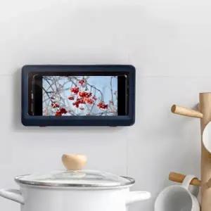 벽걸이 방수 핸드폰 거치대 샤워실 욕실 핸드폰 거치대 스마트폰 주방