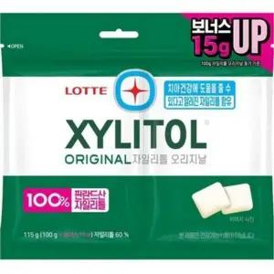 롯데 W9F4I7E1 자일리톨 트윈리필 115g