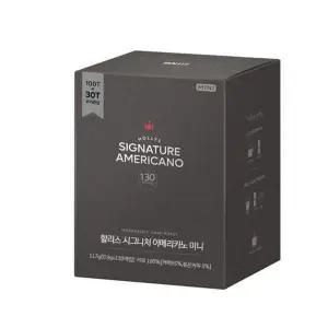 할리스 E1Y7F2I9 시그니처 아메리카노 미니 0.9gx130T