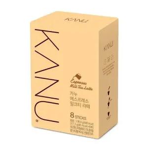 맥심 L6F5K0L9 카누 에스프레소 밀크티 라떼 17.3gx8T