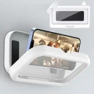 360도 회전 욕실핸드폰거치대 휴대폰 방수 주방 걸이