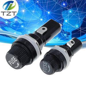 유리 퓨즈 홀더 5x20 6x30 보험 패널 장착 홀더용, 5 개,