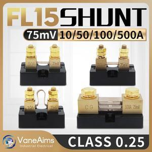 FL-15 DC 전류 측정기 션트 VaneAims 5A 10A 20A 50mV 100mV 아날로그 저항기