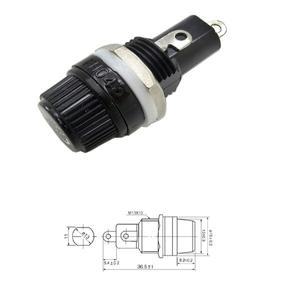 퓨즈용 거치대, FH043, 10A, 250V, 5x20mm, 10 개