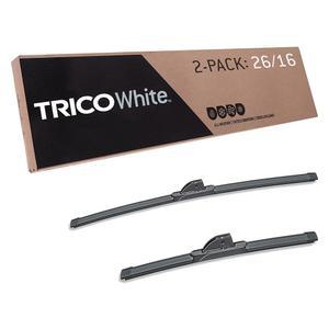 TRICO White (35-2616) 26인치 및 16인치 일부 차량 모델용 내 자동차 슈퍼 프리미엄 올 웨더 빔 블레이드용 교체용 윈드실드 와이퍼 블레이드 2개