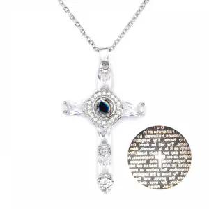 실버 목걸이 신기한 숨겨진 ILOVEYOU 로즈골드 100개