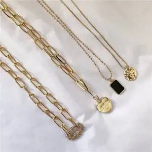 ( )써지컬 4종 세트 체인 코인 목걸이 가성비 이니셜 레이어드