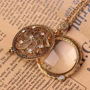 ( )노안용 겸용 지르코니아 노인 앤틱 목걸이 레트로 돋보기