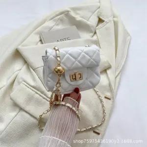 원더맨 여성 데일리룩 체인 미니백 버클 겸 숄더 트렌드 백 퀼팅 가방 KUK5