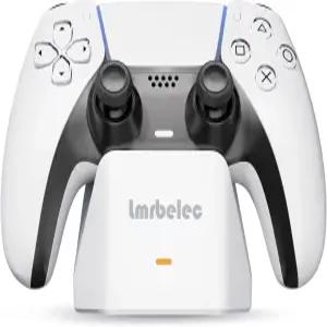 플레이스테이션 5 듀얼센스용 Lmrbelec PS5 컨트롤러 충전소 스탠드 홀더 액세서리 고속 - 흰색