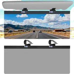 자동차용 선바이저 익스텐더 바이저 부착물 조절 가능한 선 블로커 UV400 편광 눈부심 방지 자외선