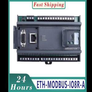 ETH-MODBUS-IO8R-A 이더넷 PLC 모듈 MODBUS TCP RTU RS485 변환기 디지털 8I/O 아날로그 6I 스위치 획득 실