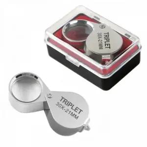 ( )휴대용 돋보기 확대경 열쇠고리 키링 30배율 DD-11416