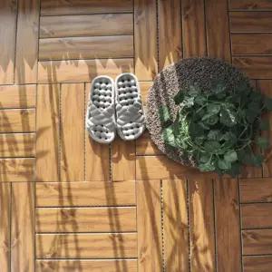 베란다 테라스 조립식마루 매트 단풍나무18P 현관 애견카페 거실 세탁실 옥상