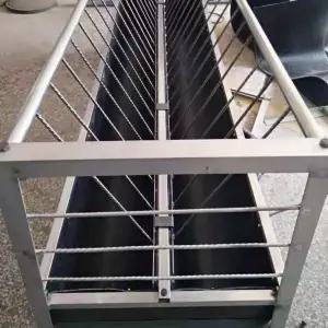 먹이통 철제 스테인리스 소 여물통 목장 농장 축사 곡물 흑염소