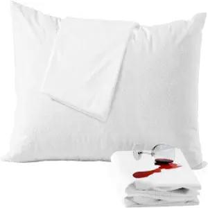 소프트포트 베딩 방수 베개 보호 지퍼 디자인(2팩) - 침대 벌레 방지 케이스 20 x 26인치