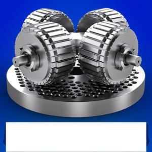 펠릿 기계 사료 롤러 분쇄 압력 펠릿 과립화 기계 부속품 장비 휠 디스크 샤프트 압력 기계 디스크 템플릿