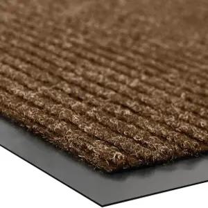 유니마트 트랙 가드 도어 매트 4피트 x 6인치 튼튼한 방수 얼룩 및 변색 방지 웰컴 내구성 있는 고무 백킹