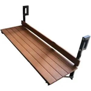 베란다 난간걸이 접이식 테이블 폴딩 테라스 간이 식탁