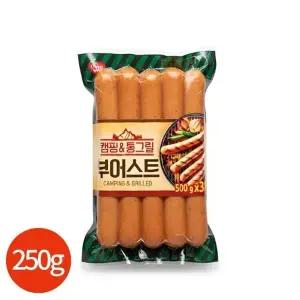 동원 캠핑 통그릴 부어스트 500g x 3개