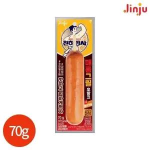 진주 천하장사 매콤 그릴 후랑크 70g x 10개