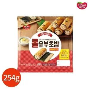 동원 롤 유부초밥 새콤한 맛 254g x 2개