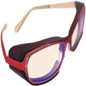 Yoga 드라이 릴 안경 블루 라이트 차단 수분 챔버 고글 스테인리스 스틸 프레임 안티 꽃가루 및 유발 물질