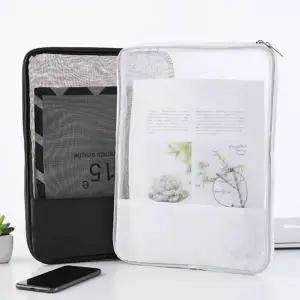 메쉬 서류정리가방 클리어화일 A4_24755524