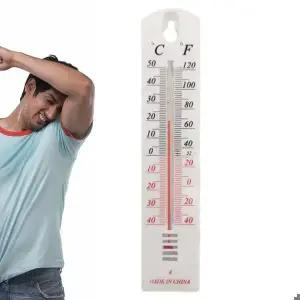 벽 온도계 온도 모니터 정원 벽 온도 게이지 실내 및 실외 게이지 사무실 창고 및 가정용