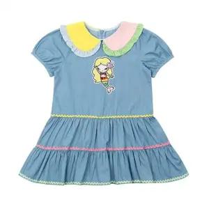 [갤러리아] 프렌치캣 청해지 카라 배색 OP  Q32DBO200